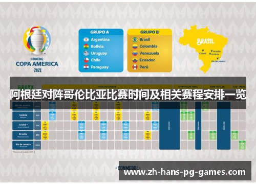 阿根廷对阵哥伦比亚比赛时间及相关赛程安排一览